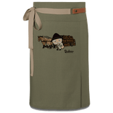 Da Oid Sinzer Pferdegespann Schuerze Vorbinder Gruen Langhausen Front